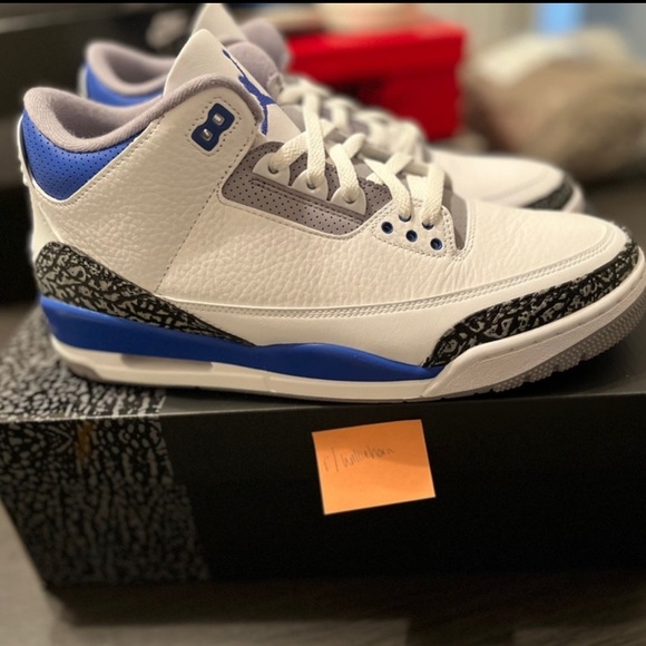 NIKE - Retro 3 Racer Blue 10.5 Men’s - Picture 1 of 2